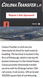 Mobile Screenshot of colonatransfer.com